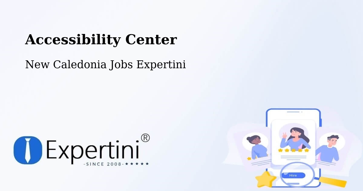 Accessibility Statement – Prony - New Caledonia Jobs Expertini