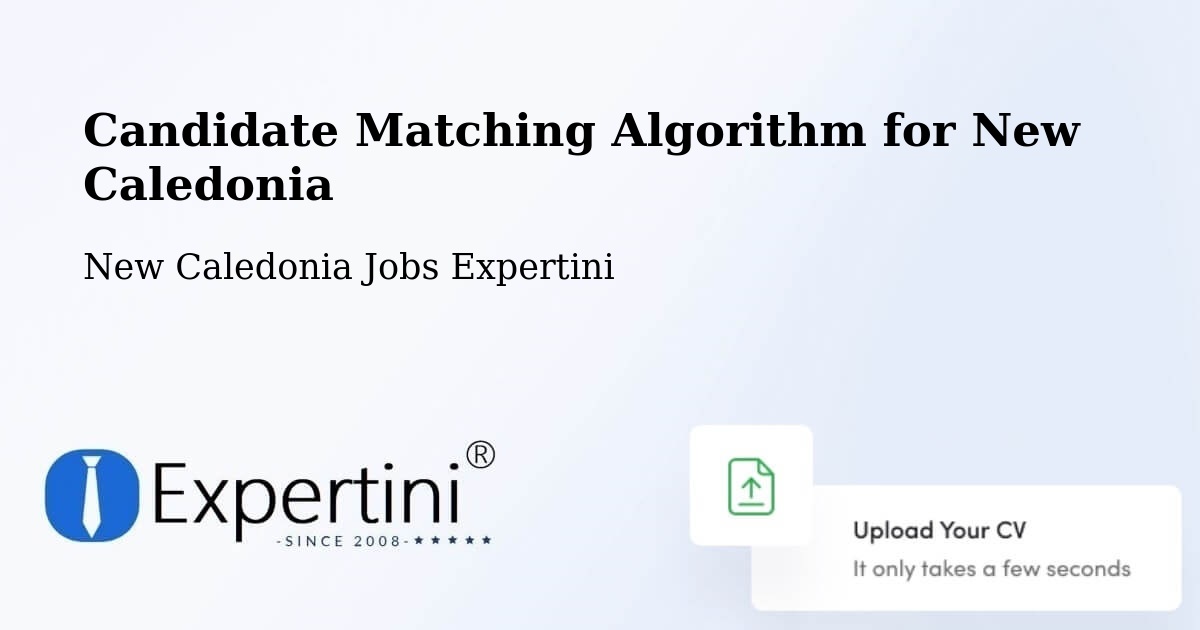Candidate Matching Algorithm Overview – Prony - New Caledonia Jobs Expertini
