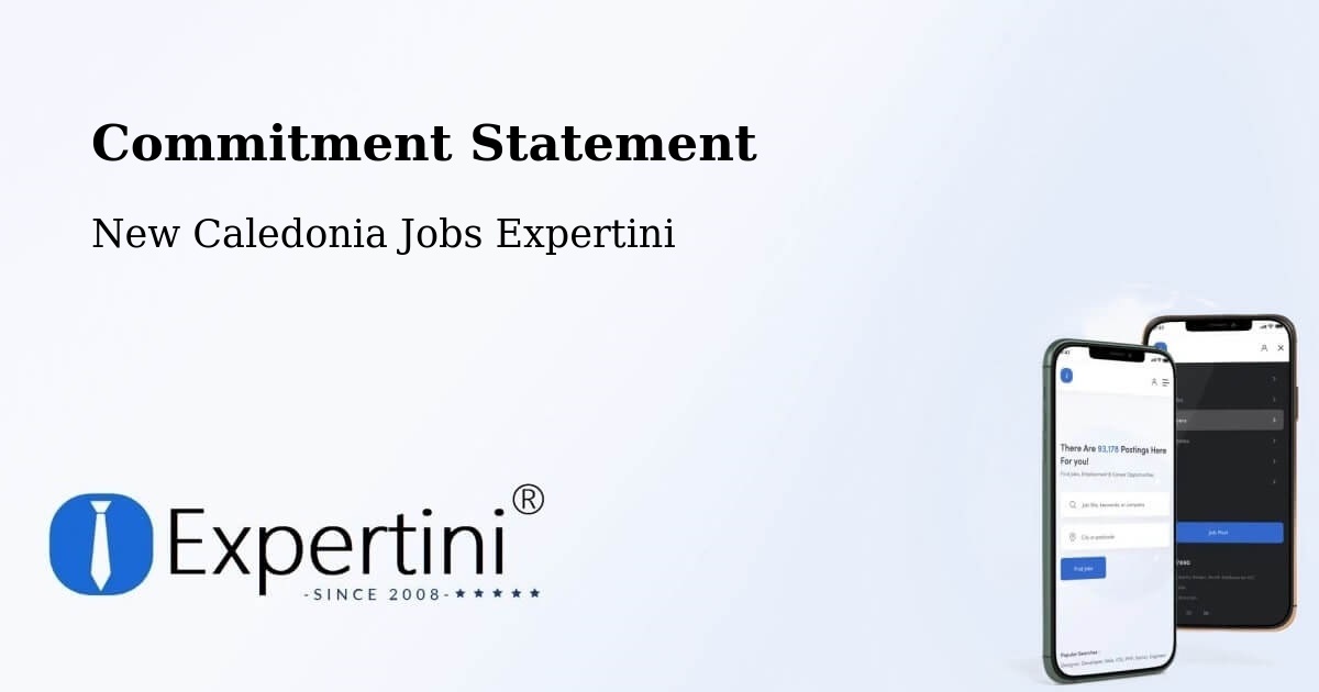 Corporate Commitment – Prony - New Caledonia Jobs Expertini